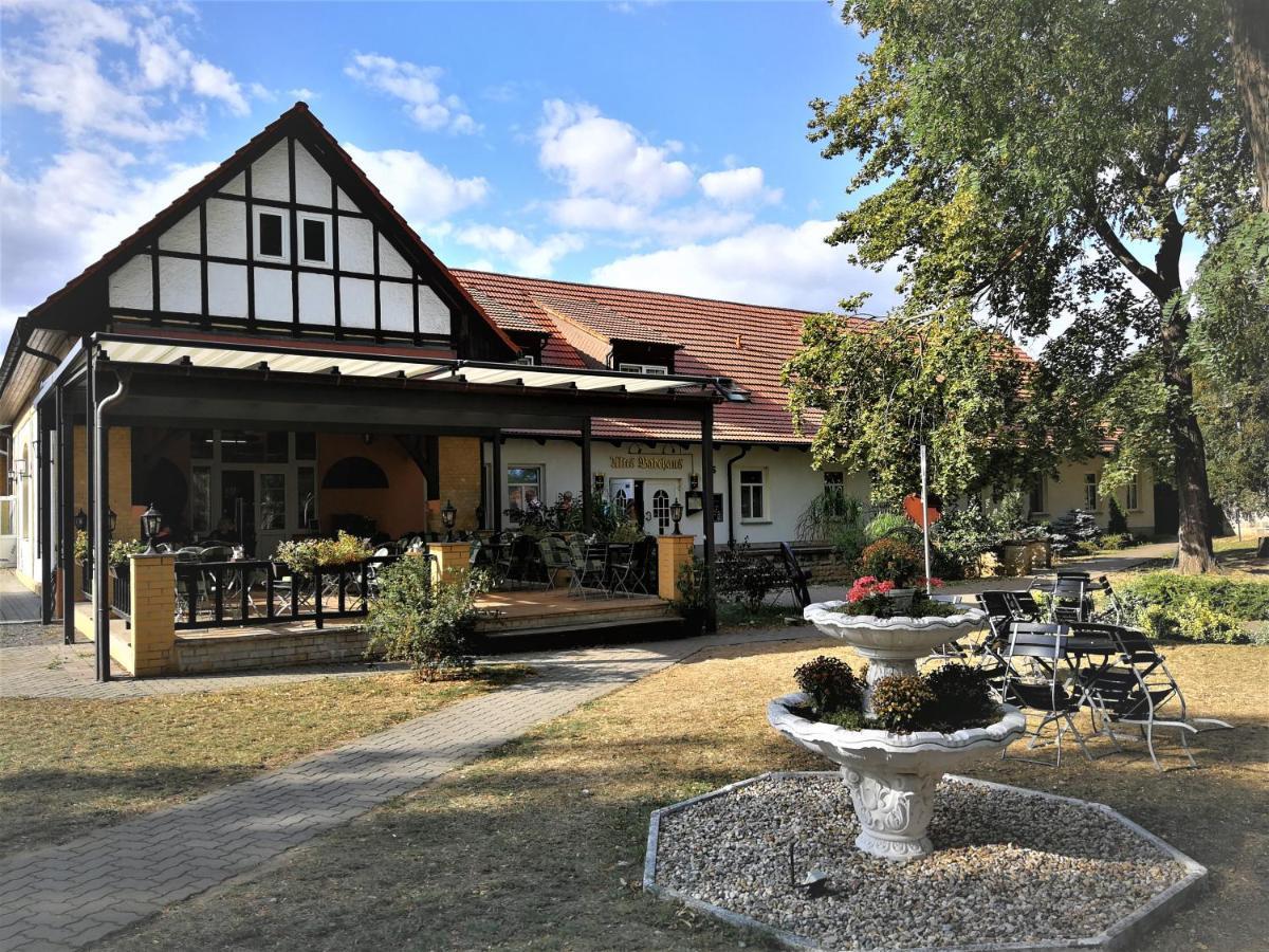 Hotel Altes Badehaus Bad Durrenberg Bagian luar foto