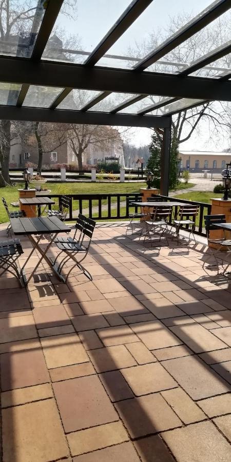 Hotel Altes Badehaus Bad Durrenberg Bagian luar foto